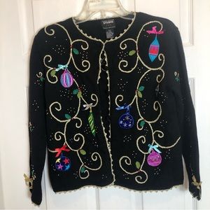Designs Original Studio Joy Christmas Sweater  Size P/M